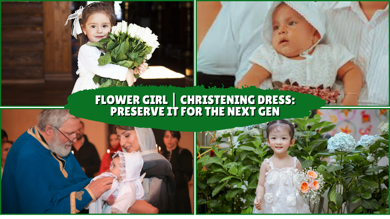 Flower Girl | Christening Dress: Preserve It For the Next Gen