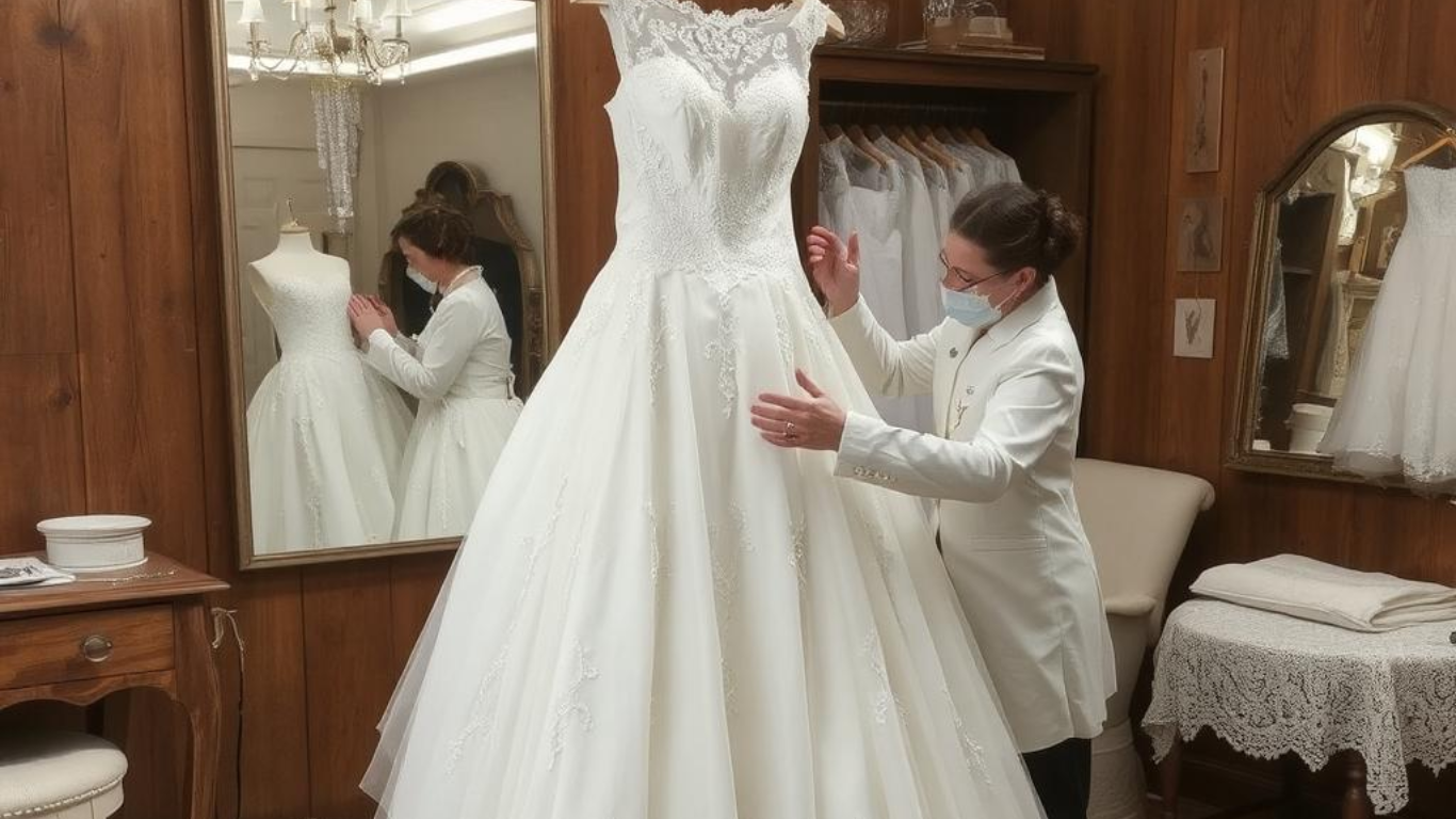 How Safe is Online Wedding Dress Preservation for Your Gown?